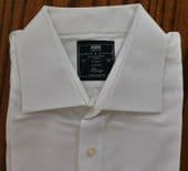 Jermyn Street shirt white twill size 17 Warwick by Hawes and Curtis 36" sleeve